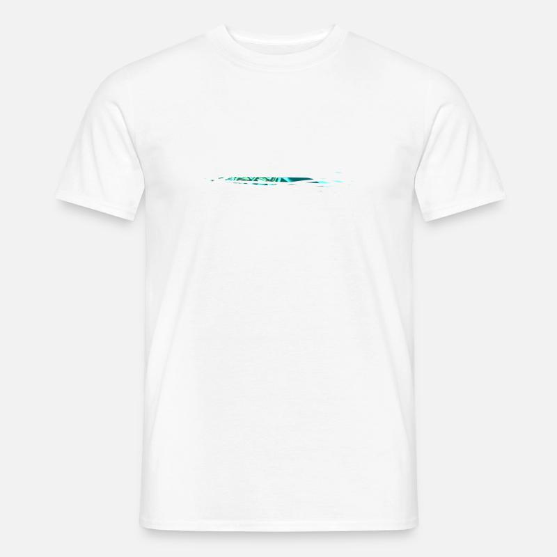 Stroke lines - Men's T-Shirt - white