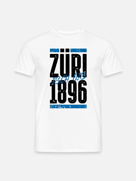 Züri - Männer T-Shirt - Weiß