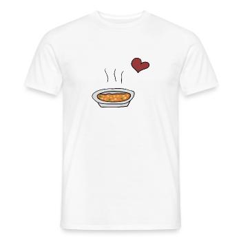 Essen Suppe - Männer T-Shirt - Weiß - Vorne - AI Model Male 178 dark (178cm)