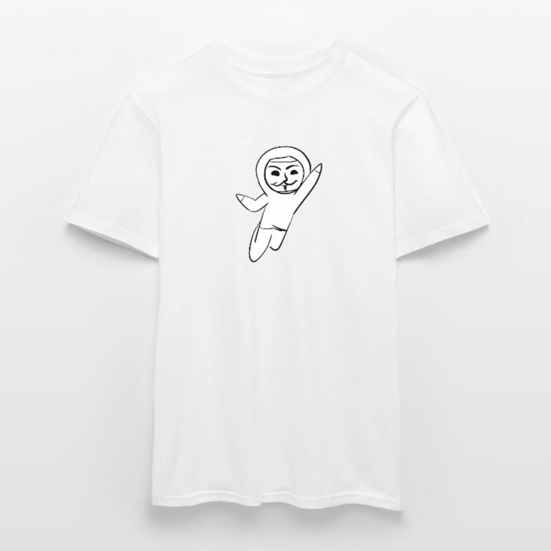 anonym anonymous hacker maske hacken programmierer Männer T-Shirt