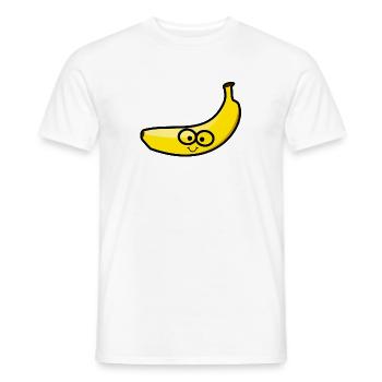 Heureux - T-shirt homme - blanc - Devant - AI Model Male 178 dark (178cm)