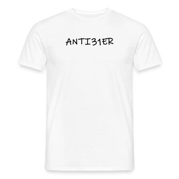 anti31er 31er 31 traîtres - T-shirt homme - blanc - Devant - AI Model Male 178 dark (178cm)