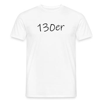 130 130 s - T-shirt homme - blanc - Devant - AI Model Male 178 dark (178cm)