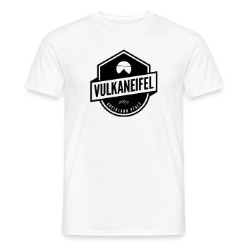 Vulkaneifel - Männer T-Shirt - Weiß - Vorne - AI Model Male 178 dark (178cm)