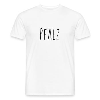 Pfalz - Männer T-Shirt - Weiß - Vorne - AI Model Male 178 dark (178cm)
