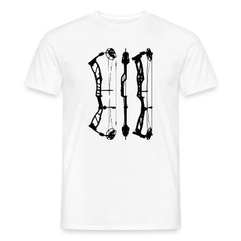 EliteBasin_Plan - T-shirt homme - blanc - Devant - AI Model Male 178 dark (178cm)