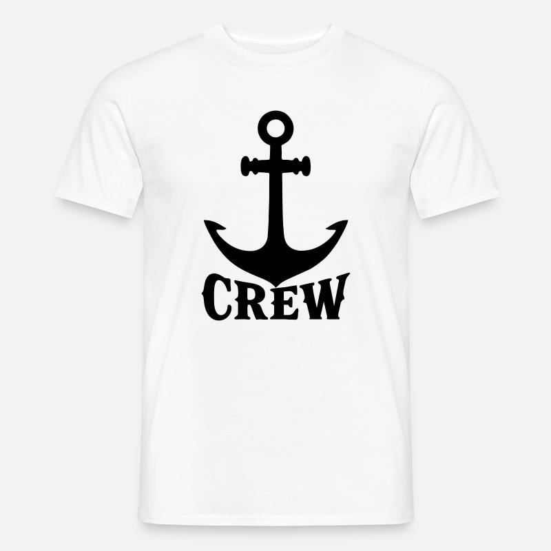 Schiffscrew - Männer T-Shirt - Weiß