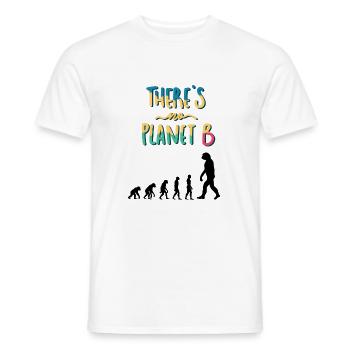 Kein B - Männer T-Shirt - Weiß - Vorne - AI Model Male 178 dark (178cm)