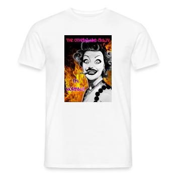 Burn_Baby-_Burn - Männer T-Shirt - Weiß - Vorne - AI Model Male 178 dark (178cm)