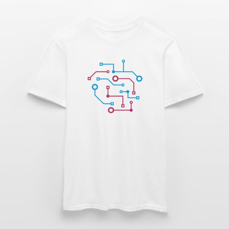 Computer Nerd CPU Data Circuit Electrical Men’s T-shirt