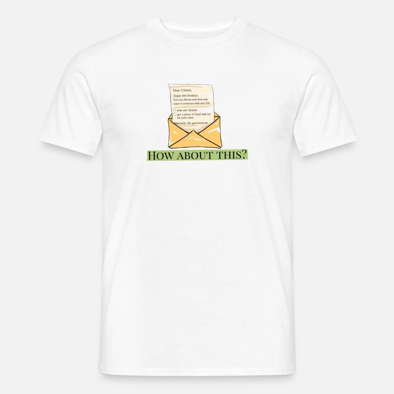 Dear Citizen - Männer T-Shirt - Weiß
