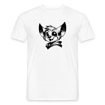 Witzige Kinder Fledermaus Vampir Zeichnung - Männer T-Shirt - Weiß - Vorne - AI Model Male 178 dark (178cm)
