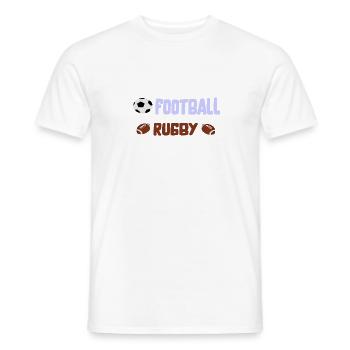 Les dieux Tennis cadeau - T-shirt homme - blanc - Devant - AI Model Male 178 dark (178cm)
