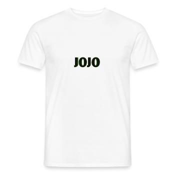 T-shirt JOJO bleu (50% de réduction !!) - T-shirt homme - blanc - Devant - AI Model Male 178 dark (178cm)