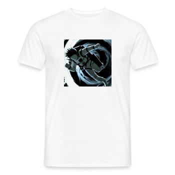 Astronaute dans le trou noir - T-shirt homme - blanc - Devant - AI Model Male 178 dark (178cm)