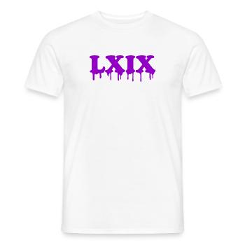 römisch 69 - Männer T-Shirt - Weiß - Vorne - AI Model Male 178 dark (178cm)