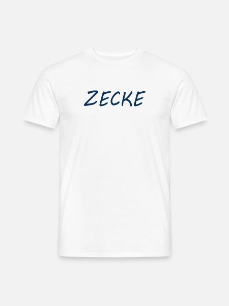 ZECKE - Männer T-Shirt - Weiß