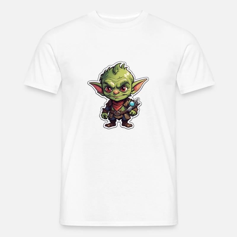 Dungeons Troll - Männer T-Shirt - Weiß