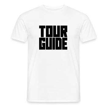 safari tour guide - Men's T-Shirt - white - Front - AI Model Male 178 dark (178cm)