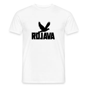 Kurdistan du Rojava - T-shirt homme - blanc - Devant - AI Model Male 178 dark (178cm)
