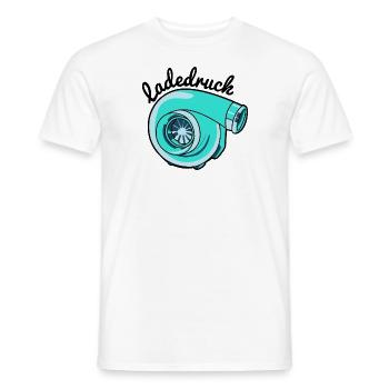 Ladedruck Mint - Männer T-Shirt - Weiß - Vorne - AI Model Male 178 dark (178cm)