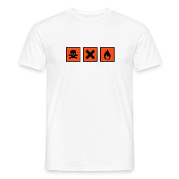 Chemist - Männer T-Shirt - Weiß - Vorne - AI Model Male 178 dark (178cm)