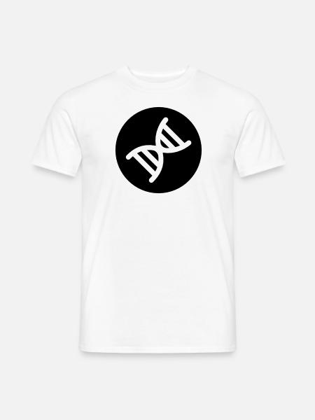 DNA double helix - Men's T-Shirt - white