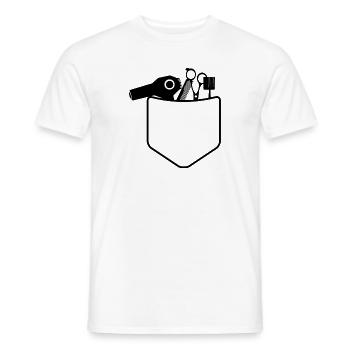 Cosör Cosörin - T-shirt homme - blanc - Devant - AI Model Male 178 dark (178cm)