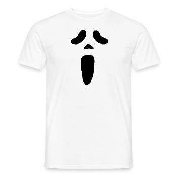 chemises d'halloween - T-shirt homme - blanc - Devant - AI Model Male 178 dark (178cm)