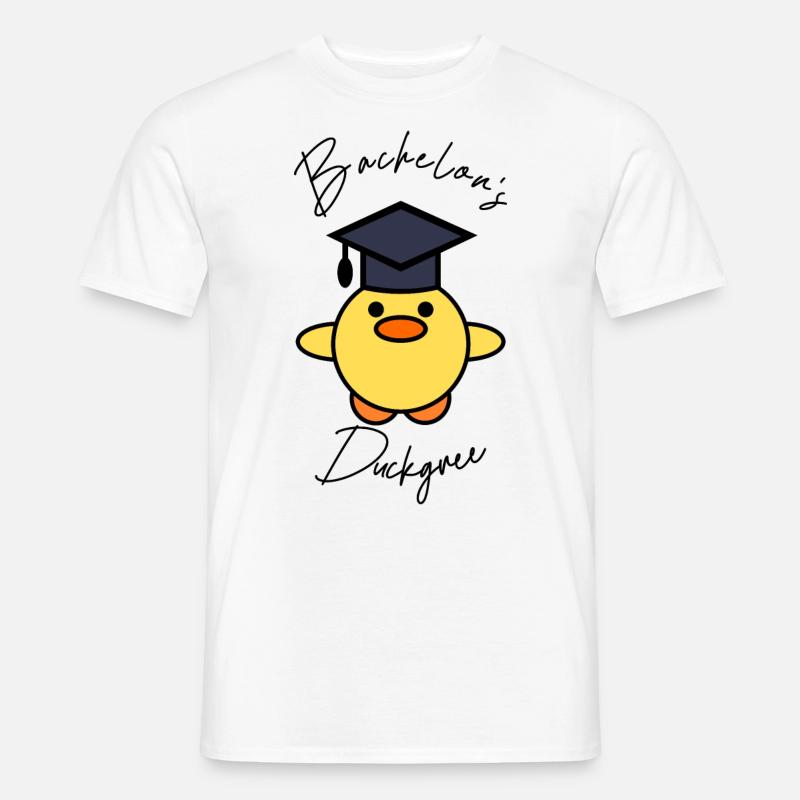 Laurea triennale in Duckgree - T-shirt uomo - bianco