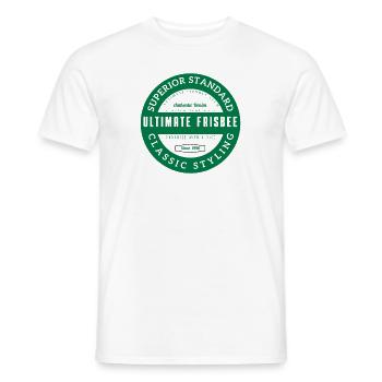 Ulti 11 Authentic - Men's T-Shirt - white - Front - AI Model Male 178 dark (178cm)