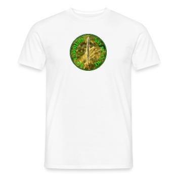 No Farmers no future - No future without farmers - Men's T-Shirt - white - Front - AI Model Male 178 dark (178cm)