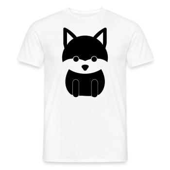 Renard - T-shirt homme - blanc - Devant - AI Model Male 178 dark (178cm)