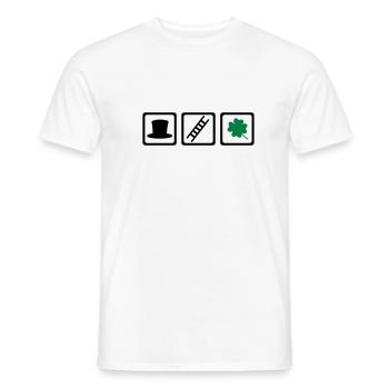 Ramoneur - T-shirt homme - blanc - Devant - AI Model Male 178 dark (178cm)