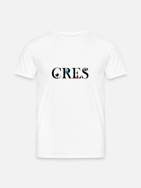 Cres - T-shirt homme - blanc
