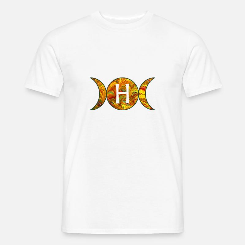 mondphasen e 38 h - Männer T-Shirt - Weiß