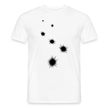 Seeigelicon symbol - Männer T-Shirt - Weiß - Vorne - AI Model Male 178 dark (178cm)