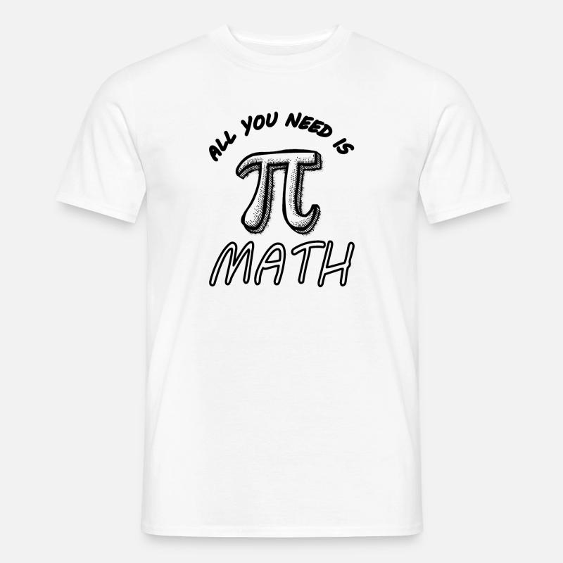 Mathe studieren Mathematik Mathe-Student Geschenk - Mænd T-shirt - hvid