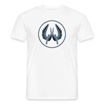 CT csgo - Männer T-Shirt - Weiß - Vorne - AI Model Male 178 dark (178cm)
