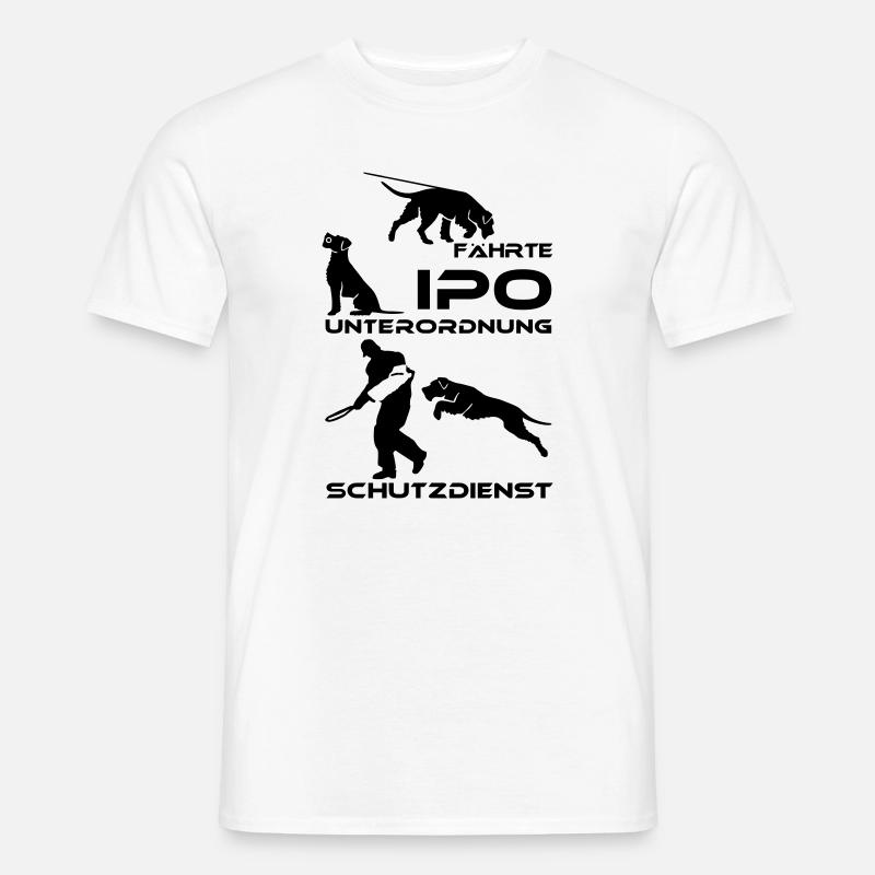 78 IPO ( ehemals VPG) Riesenschnauzer - Männer T-Shirt - Weiß