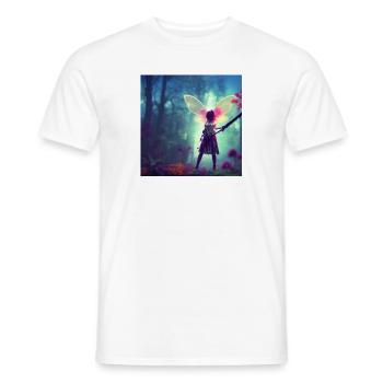 Fairy ar War - Männer T-Shirt - Weiß - Vorne - AI Model Male 178 dark (178cm)