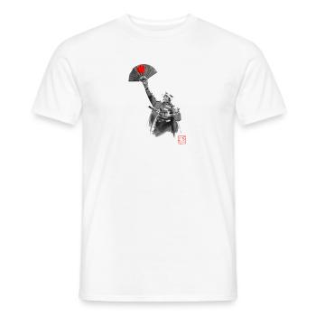 Kopf hoch, Shogun - Männer T-Shirt - Weiß - Vorne - AI Model Male 178 dark (178cm)
