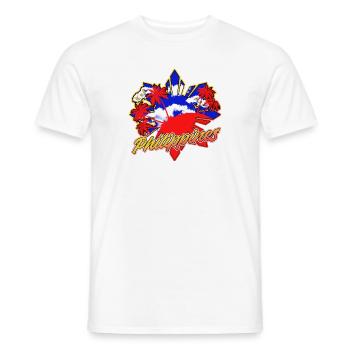 Philippines Filipino Flag Pride I Gift - Men's T-Shirt - white - Front - AI Model Male 178 dark (178cm)