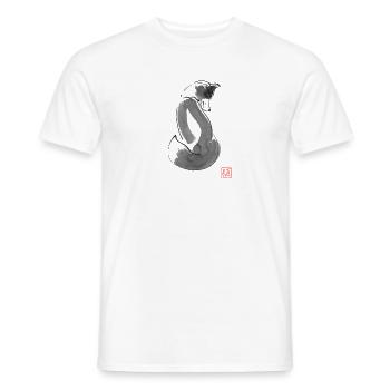 Fuchs Einfach - Männer T-Shirt - Weiß - Vorne - AI Model Male 178 dark (178cm)