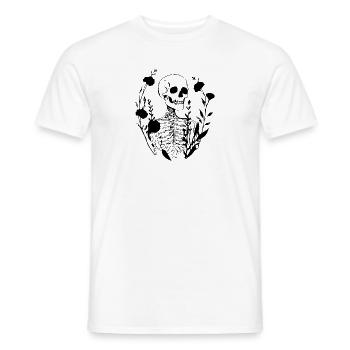 Skeleton Costume Bones Halloween Horreur - T-shirt homme - blanc - Devant - AI Model Male 178 dark (178cm)