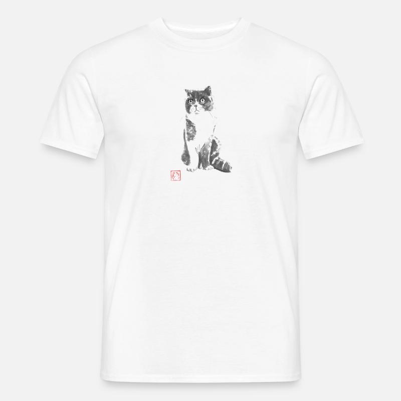 Mond 2 - Männer T-Shirt - Weiß