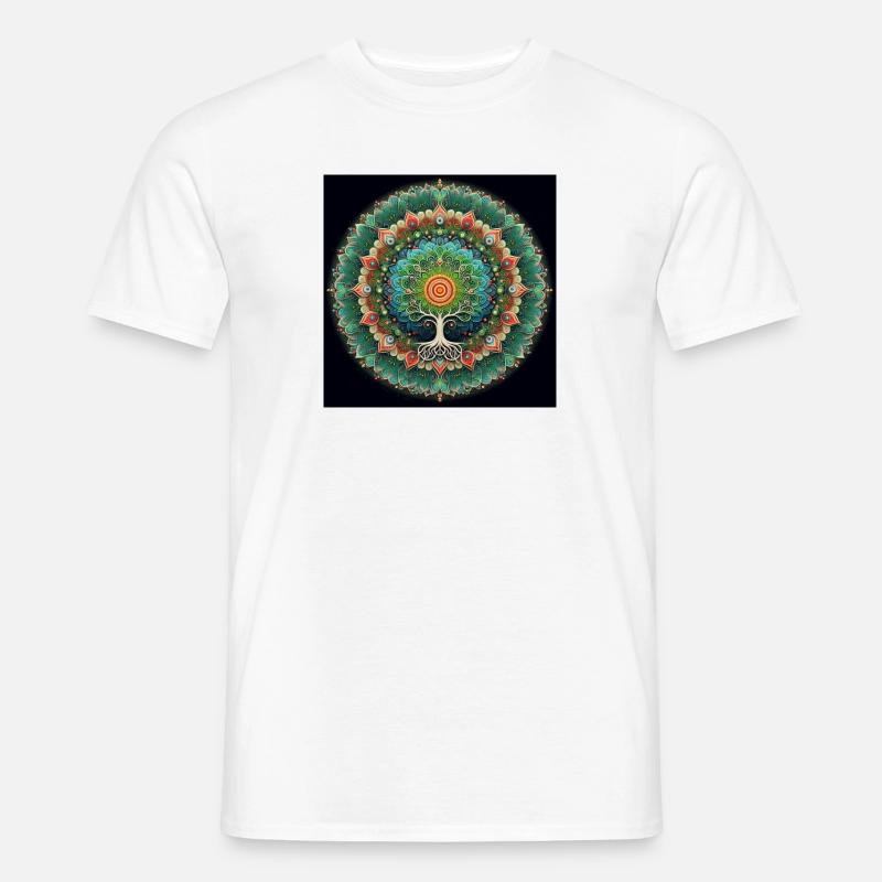Der Baum des reinen Friedens - Männer T-Shirt - Weiß