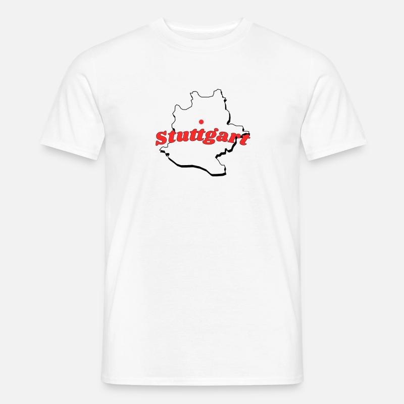 Stuttgart - Männer T-Shirt - undefined