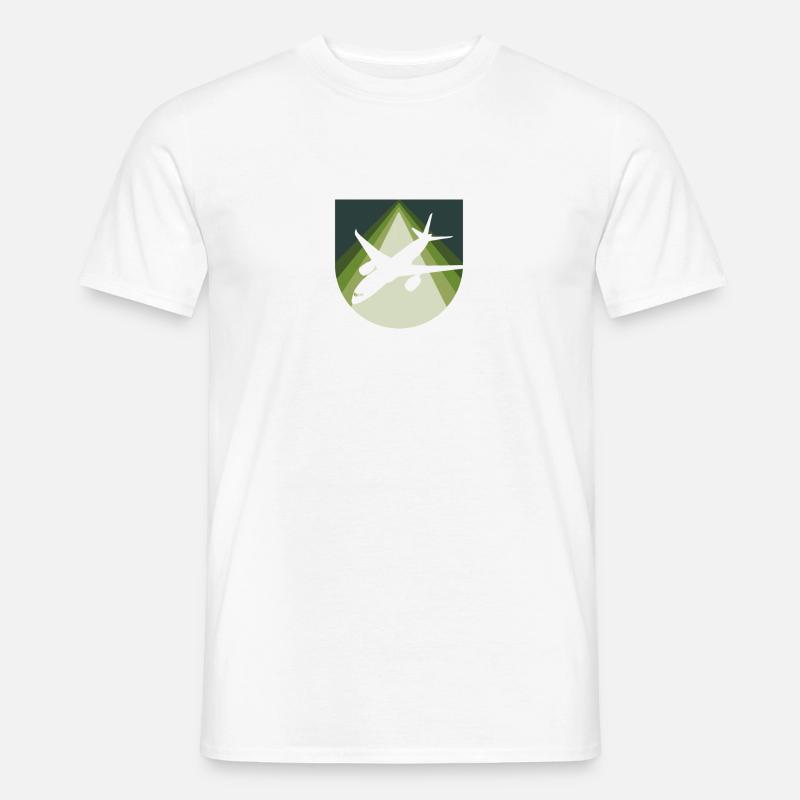 Luftfahrt Luftfahrt Luftfahrt - Männer T-Shirt - Weiß