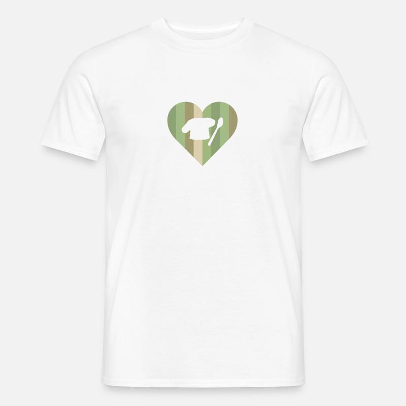 Backwaren Cupcake Kuchen - Männer T-Shirt - Weiß